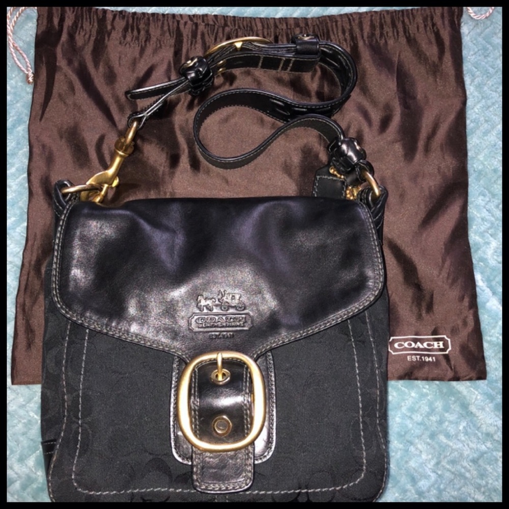 EUC! Coach Legacy Tattersall Bleeker shoulder bag